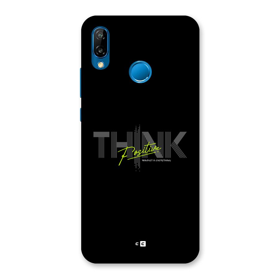 Think Positive Only Back Case for Huawei P20 Lite