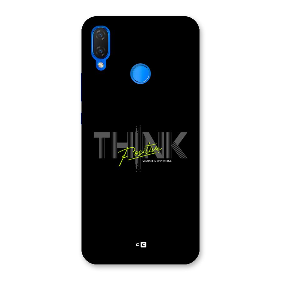 Think Positive Only Back Case for Huawei P Smart Plus