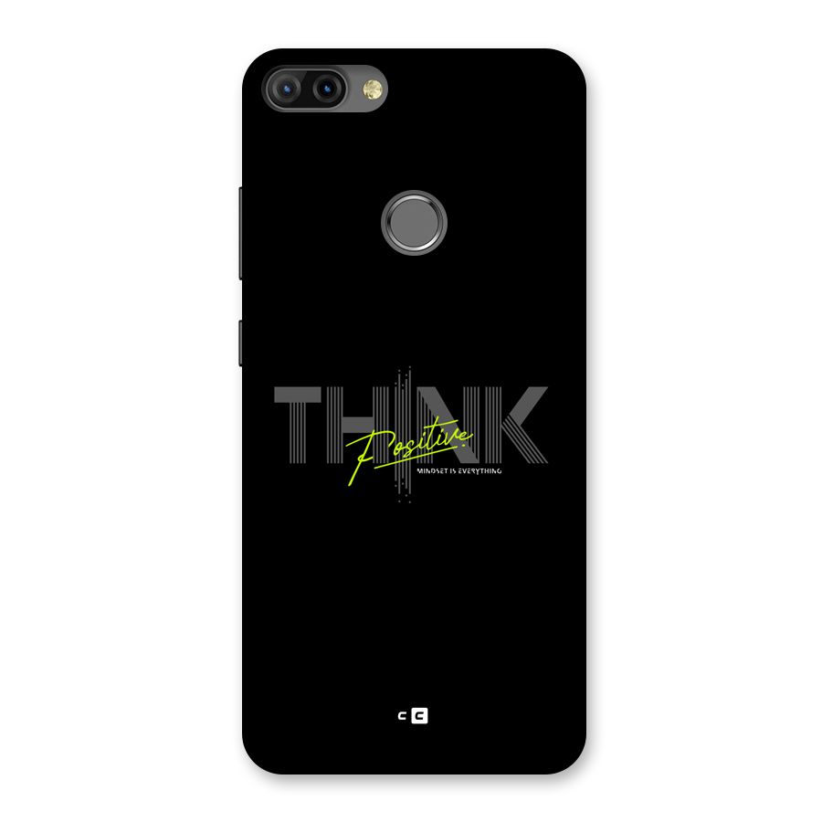 Think Positive Only Back Case for Infinix Hot 6 Pro