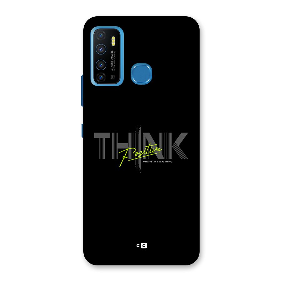 Think Positive Only Back Case for Infinix Hot 9