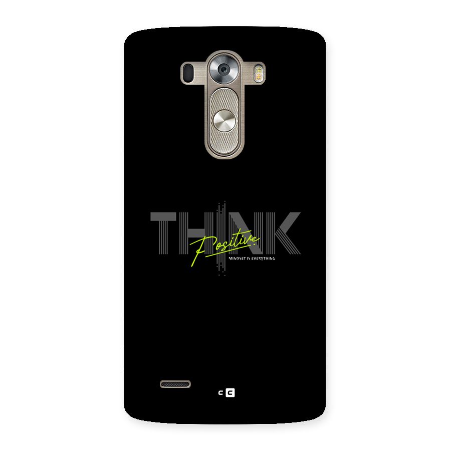 Think Positive Only Back Case for LG G3