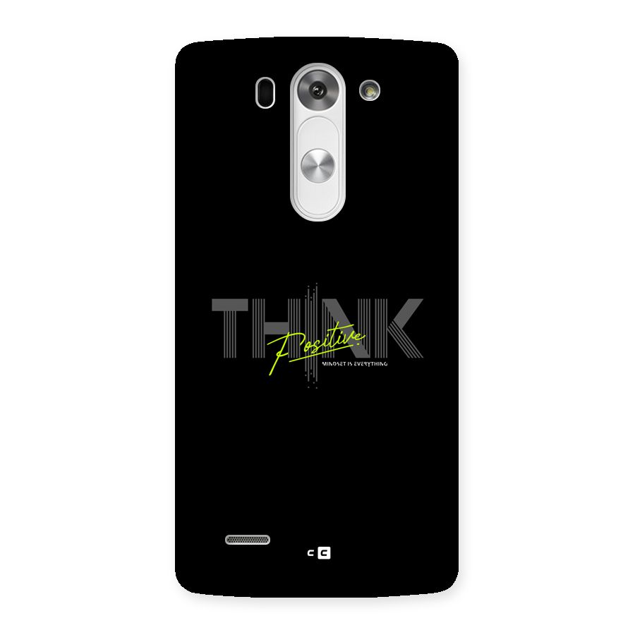 Think Positive Only Back Case for LG G3 Mini