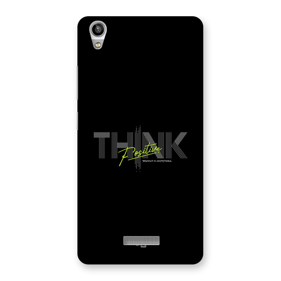 Think Positive Only Back Case for Lava Pixel V1