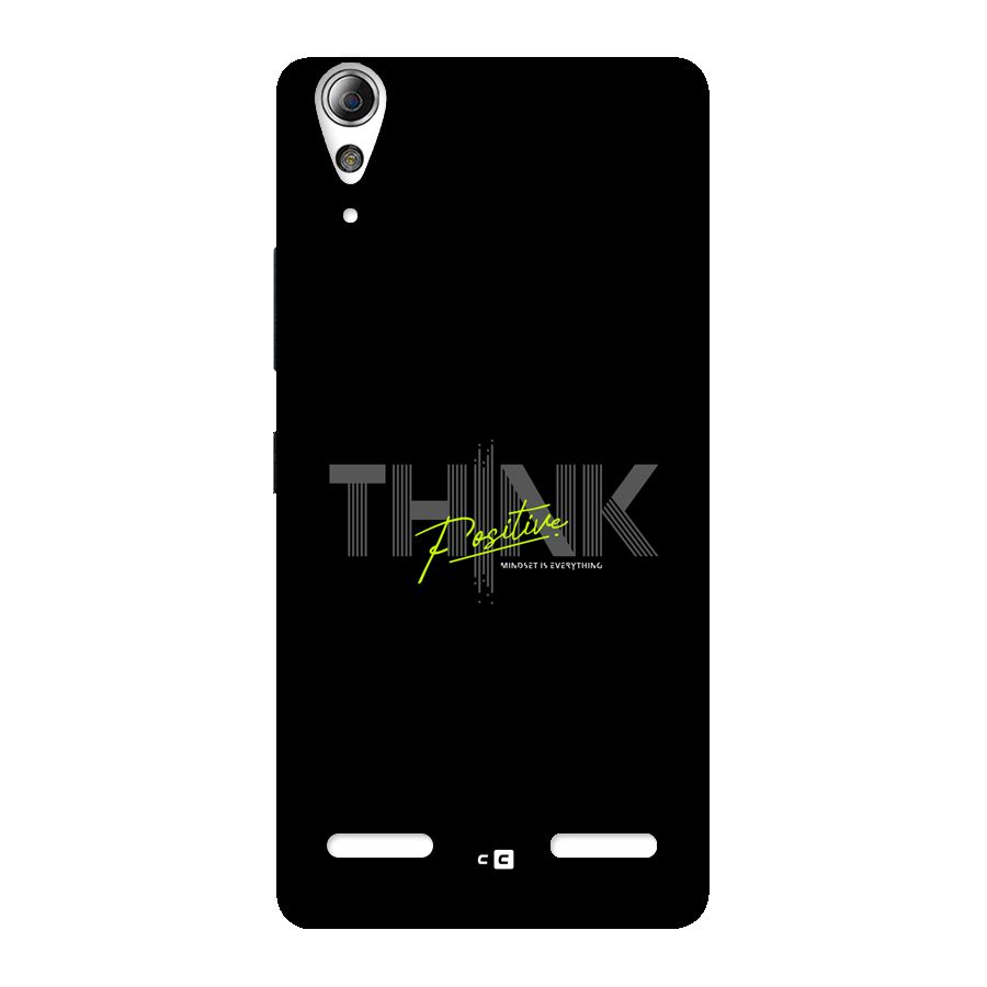 Think Positive Only Back Case for Lenovo A6000 Plus