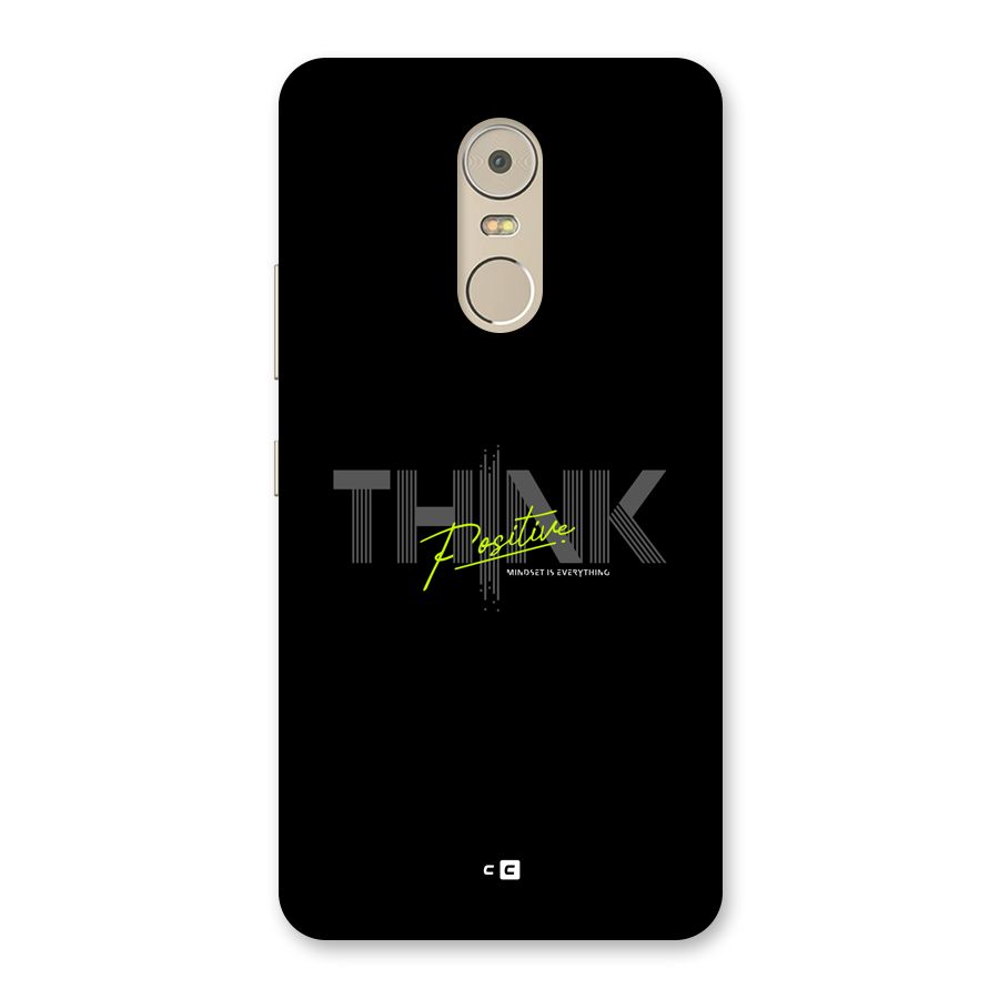 Think Positive Only Back Case for Lenovo K6 Note