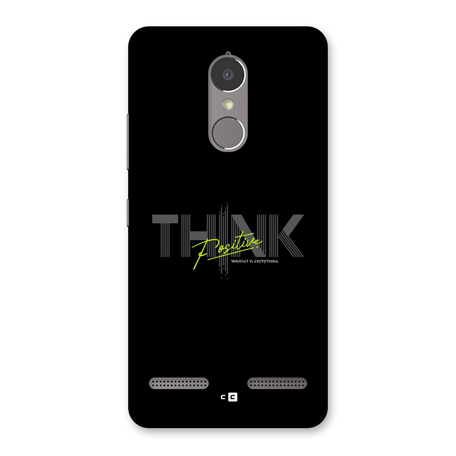 Think Positive Only Back Case for Lenovo K6 Power