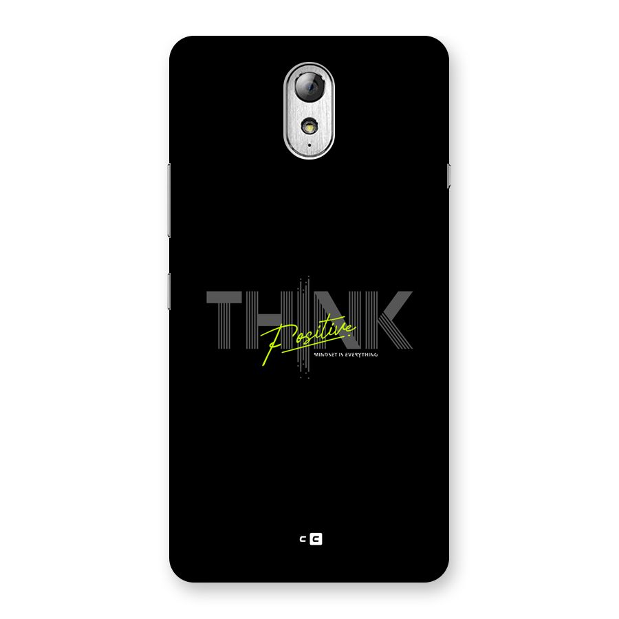 Think Positive Only Back Case for Lenovo Vibe P1M