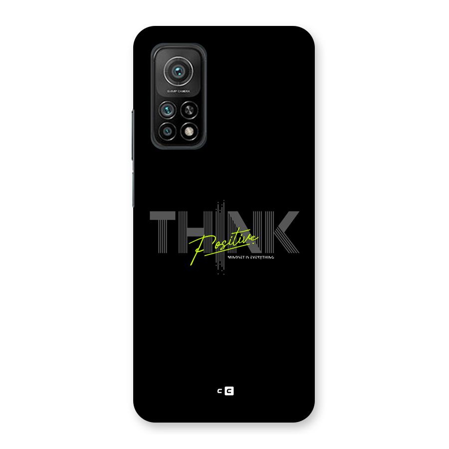 Think Positive Only Back Case for Mi 10T 5G
