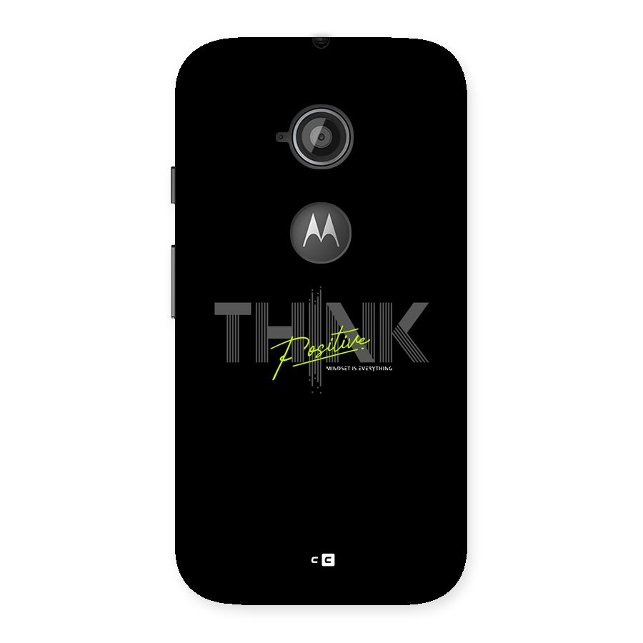 Think Positive Only Back Case for Moto E 2nd Gen