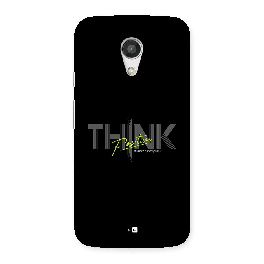 Think Positive Only Back Case for Moto G 2nd Gen
