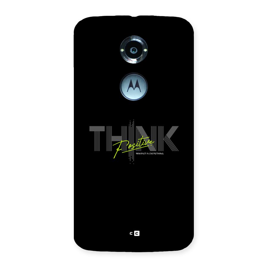 Think Positive Only Back Case for Moto X2