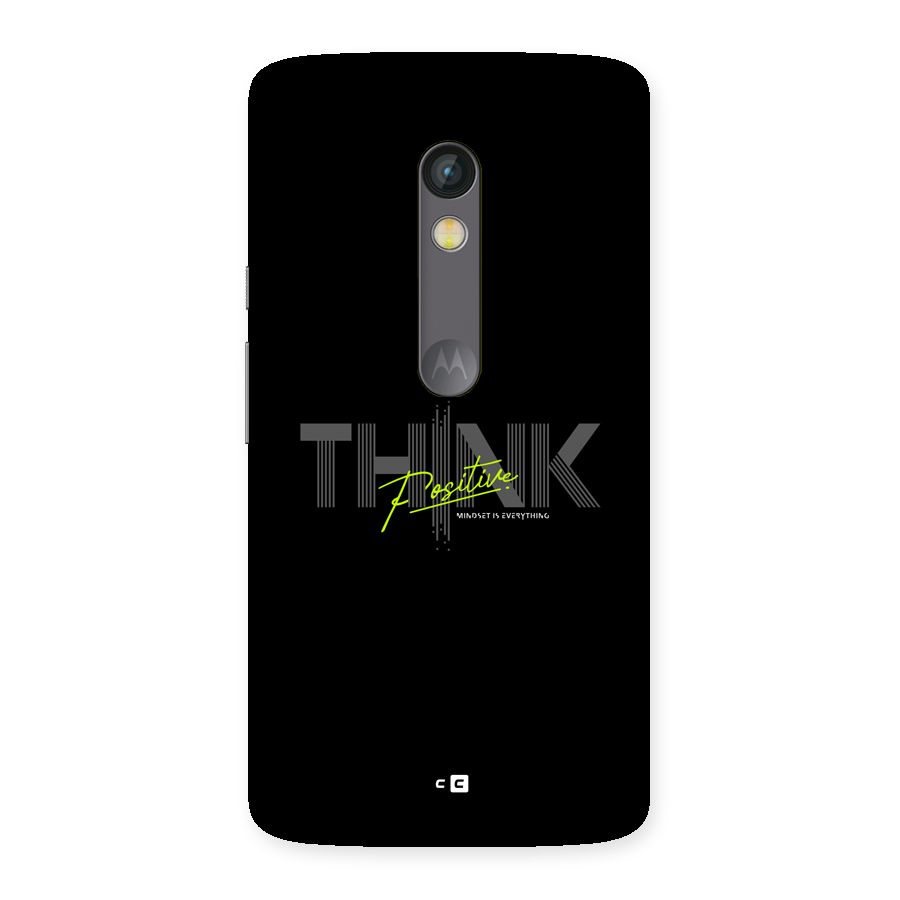 Think Positive Only Back Case for Moto X Play