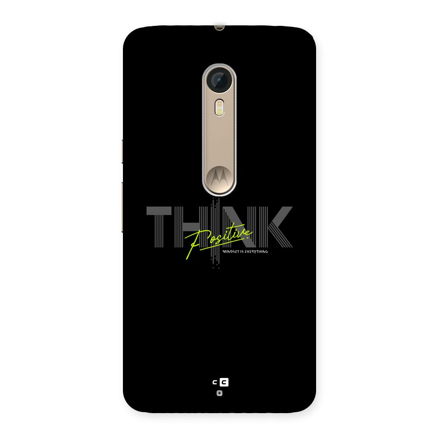 Think Positive Only Back Case for Moto X Style