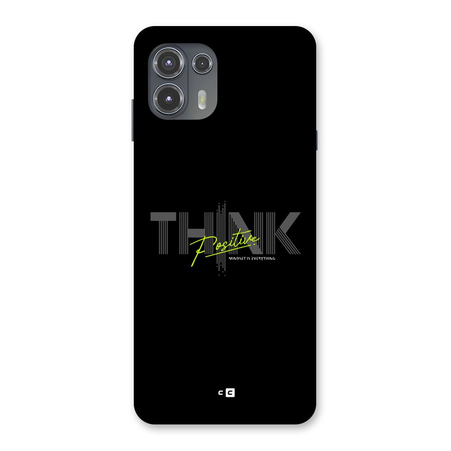 Think Positive Only Back Case for Motorola Edge 20 Fusion