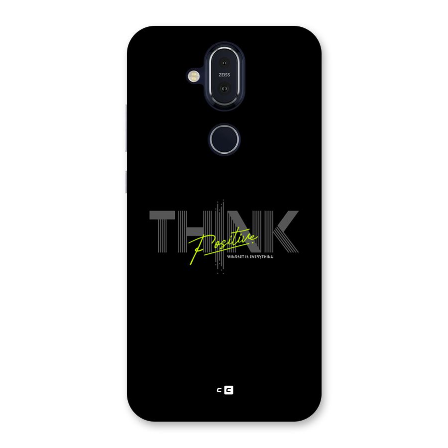 Think Positive Only Back Case for Nokia 8.1