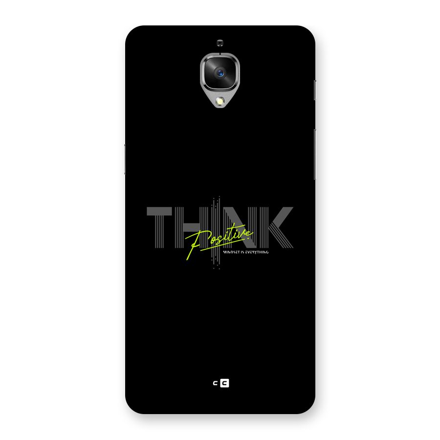 Think Positive Only Back Case for OnePlus 3T