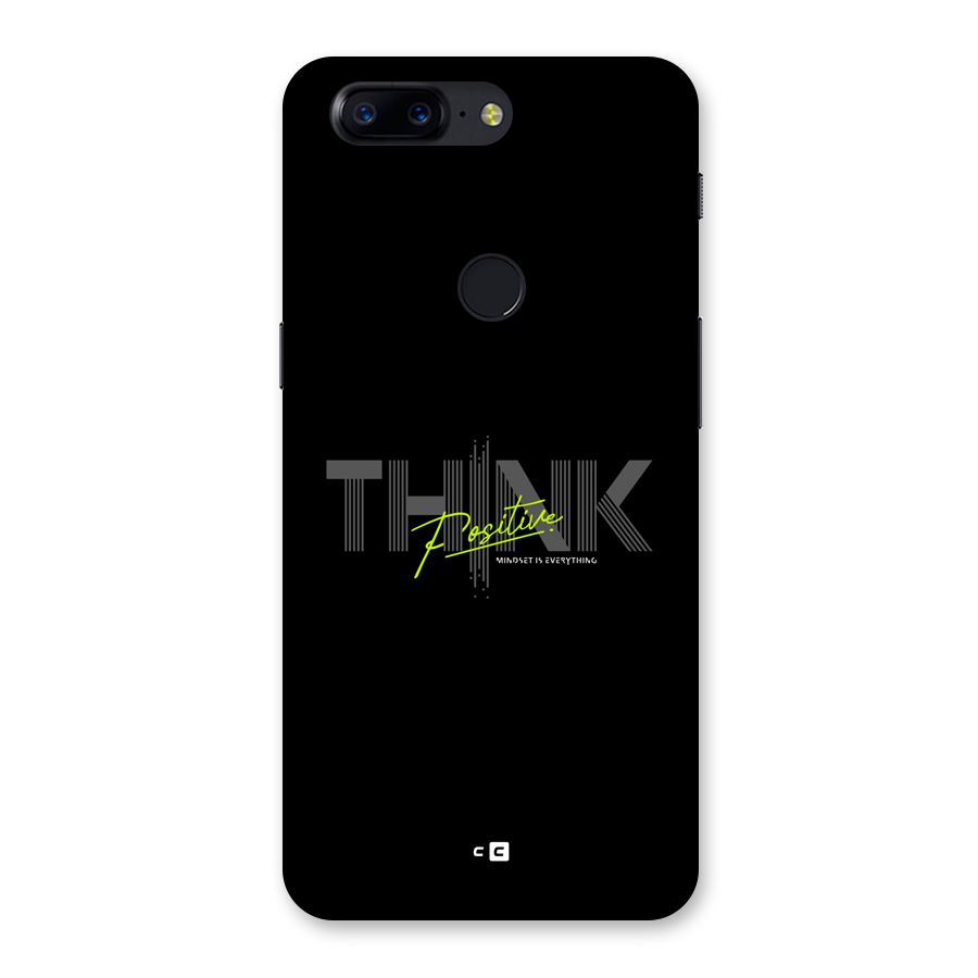 Think Positive Only Back Case for OnePlus 5T
