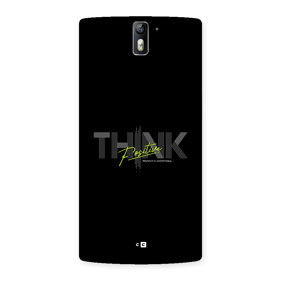 Think Positive Only Back Case for OnePlus One