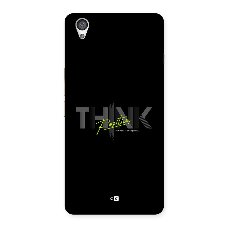 Think Positive Only Back Case for OnePlus X