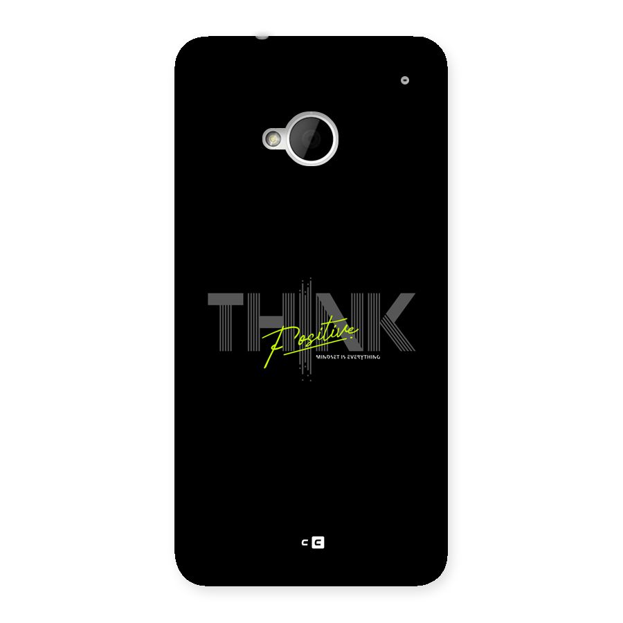 Think Positive Only Back Case for One M7 (Single Sim)