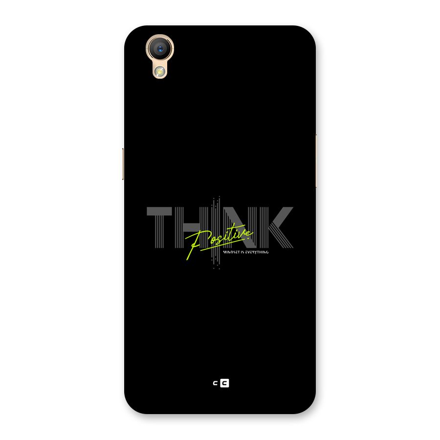 Think Positive Only Back Case for Oppo A37