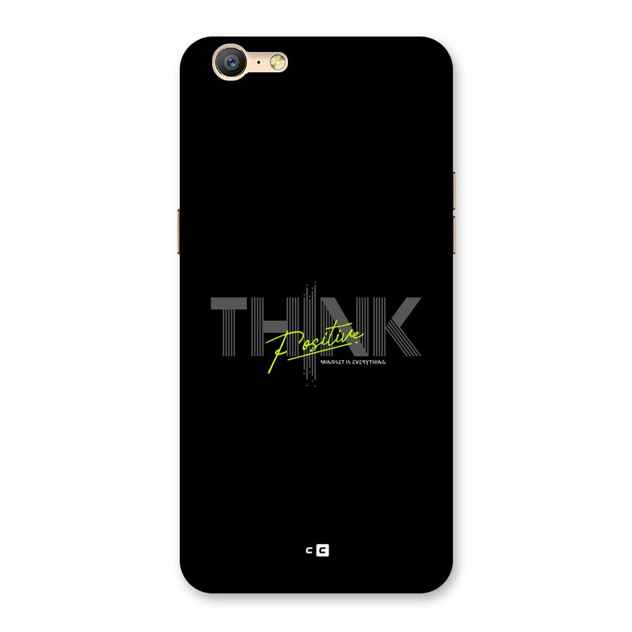 Think Positive Only Back Case for Oppo A39