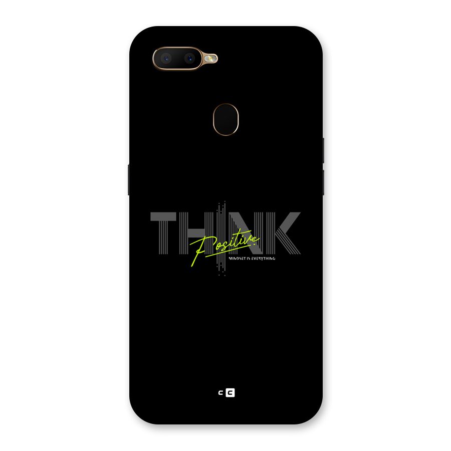 Think Positive Only Back Case for Oppo A5s