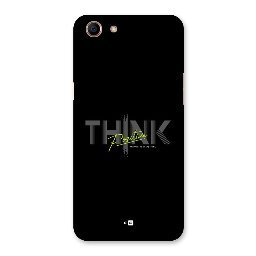 Think Positive Only Back Case for Oppo A83 (2018)