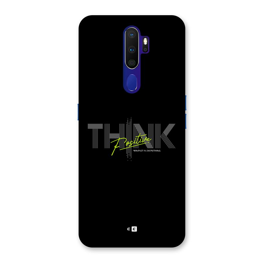 Think Positive Only Back Case for Oppo A9 (2020)