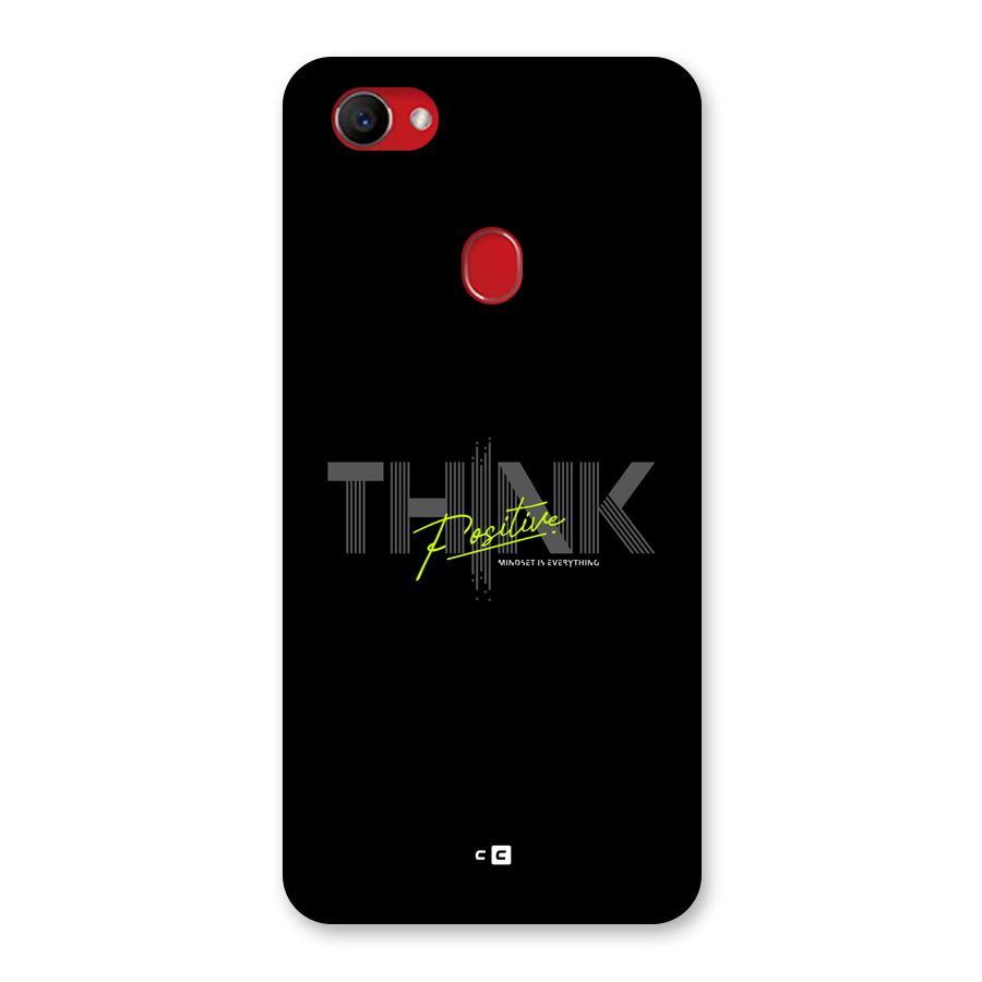 Think Positive Only Back Case for Oppo F7