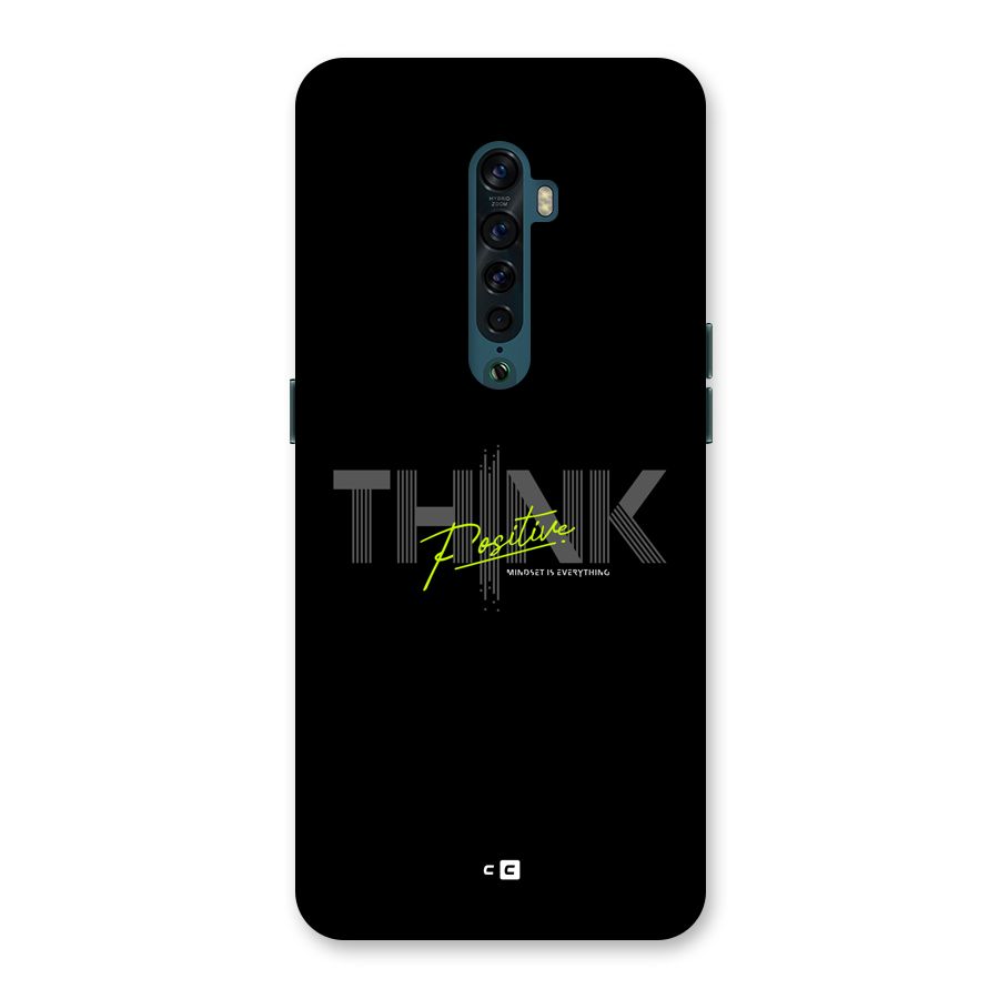 Think Positive Only Back Case for Oppo Reno2