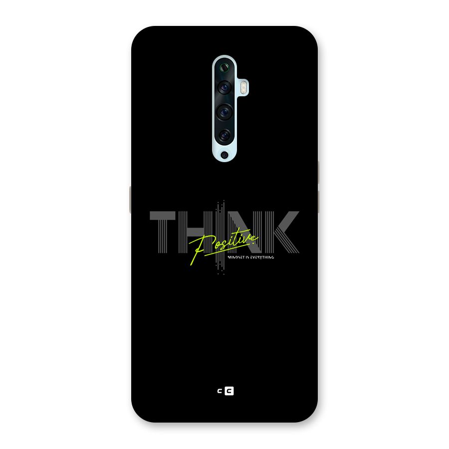 Think Positive Only Back Case for Oppo Reno2 F