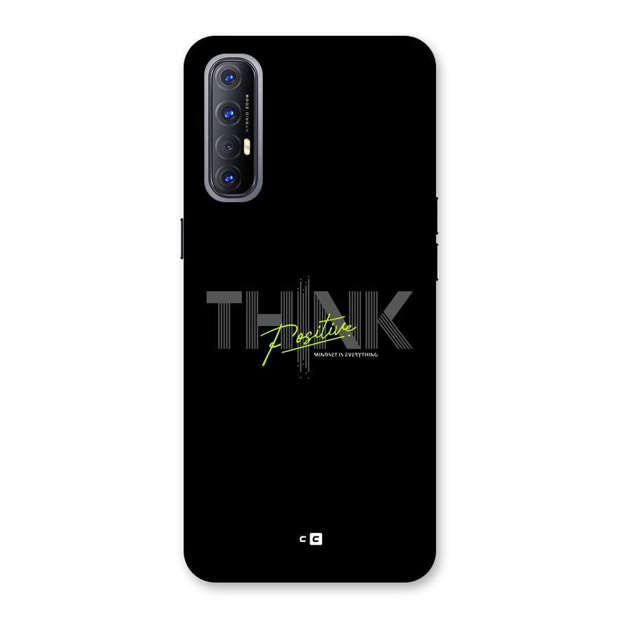 Think Positive Only Back Case for Oppo Reno3 Pro
