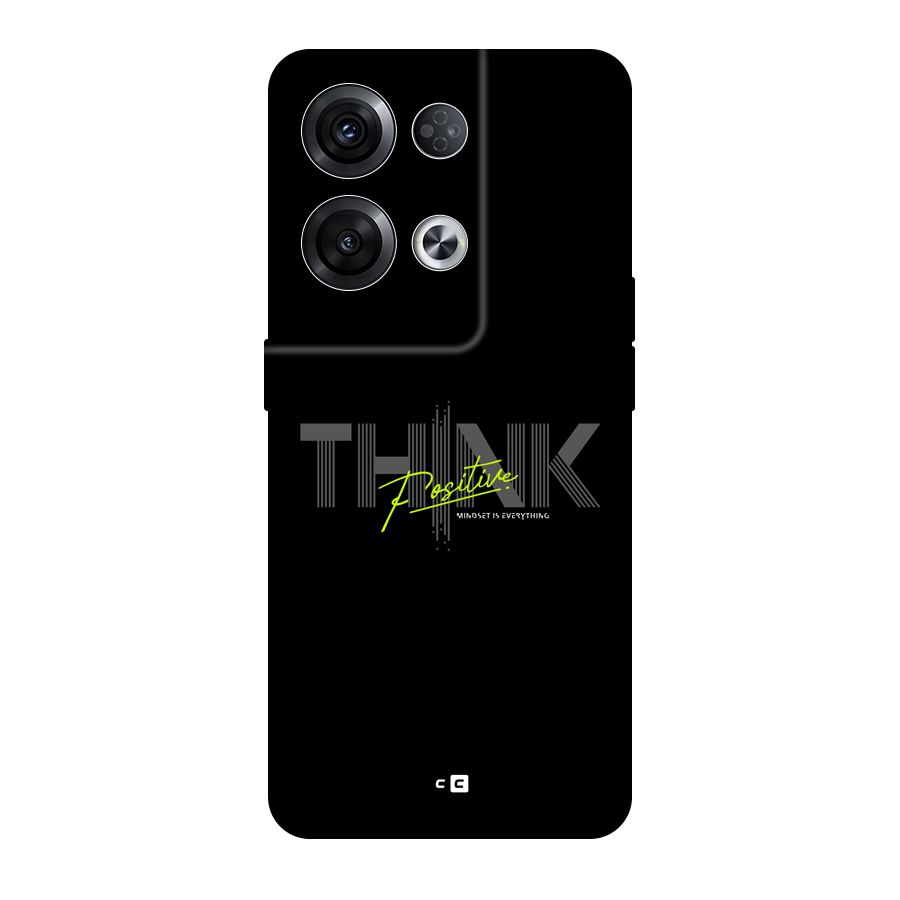 Think Positive Only Back Case for Oppo Reno8 Pro 5G