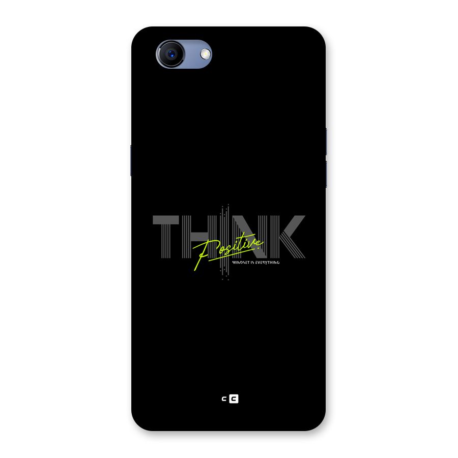 Think Positive Only Back Case for Realme 1