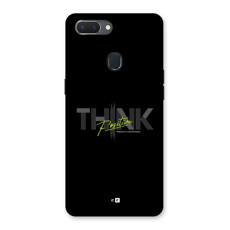 Think Positive Only Back Case for Realme 2