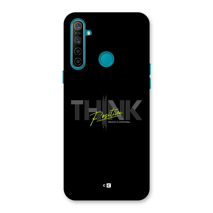 Think Positive Only Back Case for Realme 5i