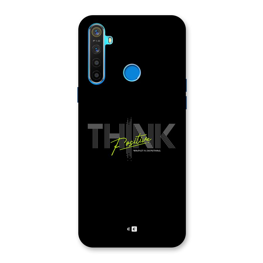 Think Positive Only Back Case for Realme 5s