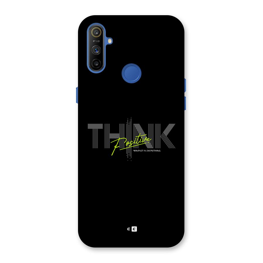 Think Positive Only Back Case for Realme Narzo 10A