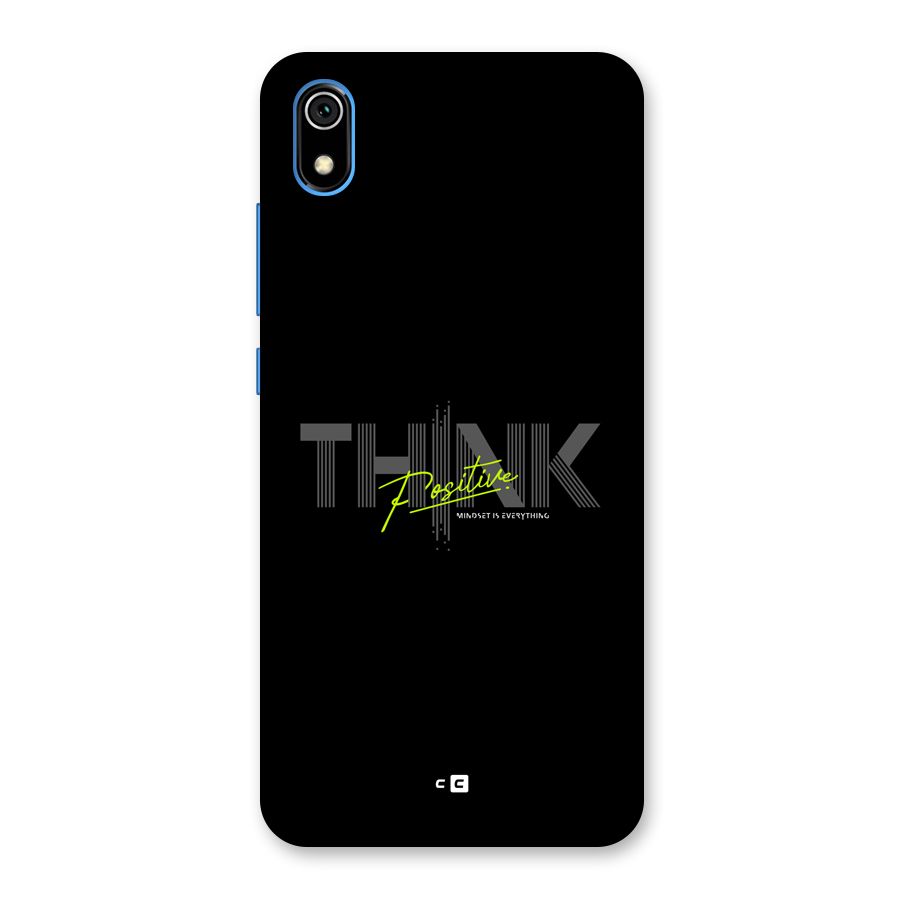 Think Positive Only Back Case for Redmi 7A
