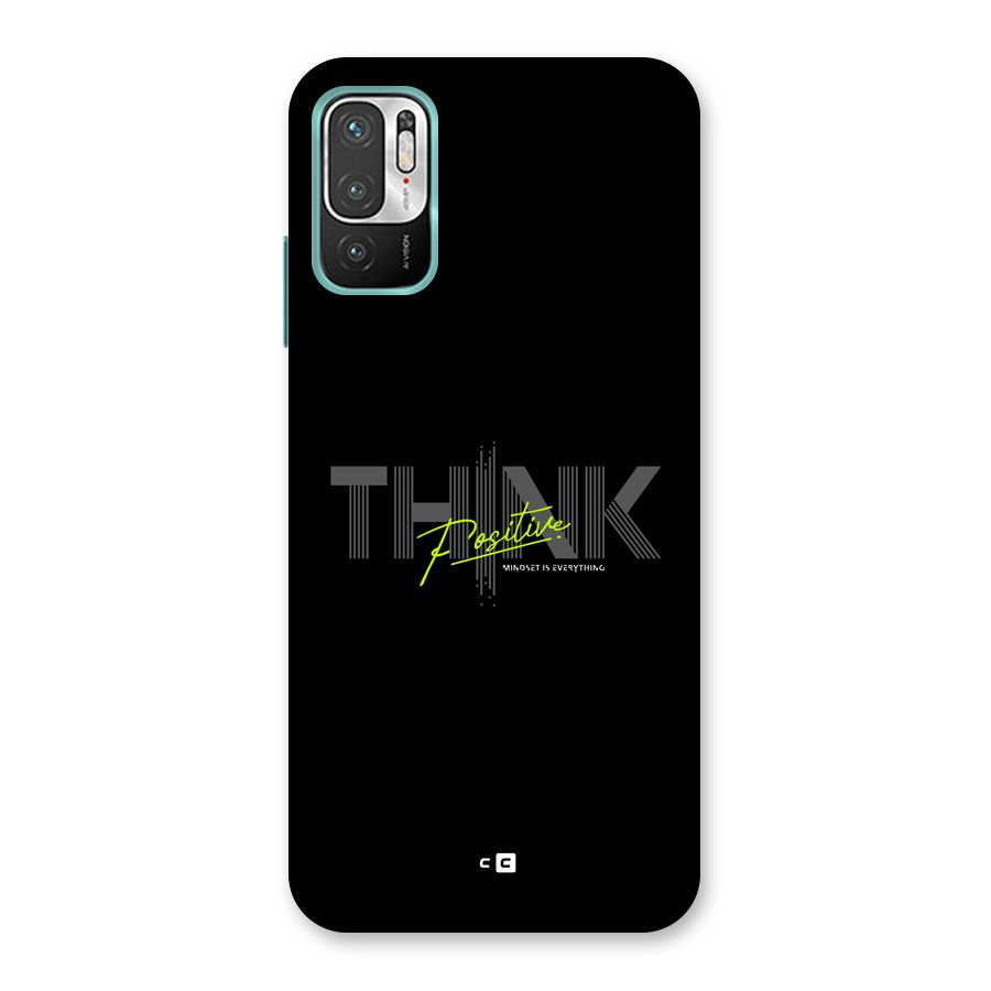 Think Positive Only Back Case for Redmi Note 10T 5G