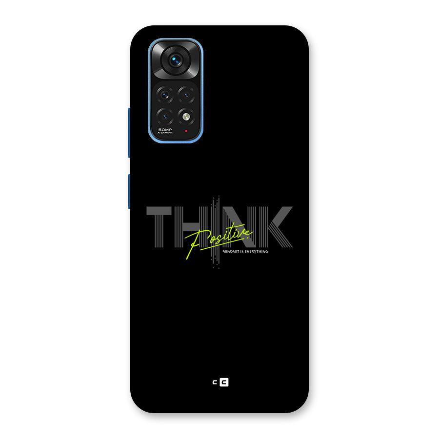 Think Positive Only Back Case for Redmi Note 11S