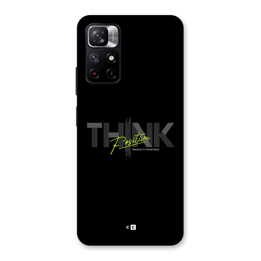 Think Positive Only Back Case for Redmi Note 11T 5G