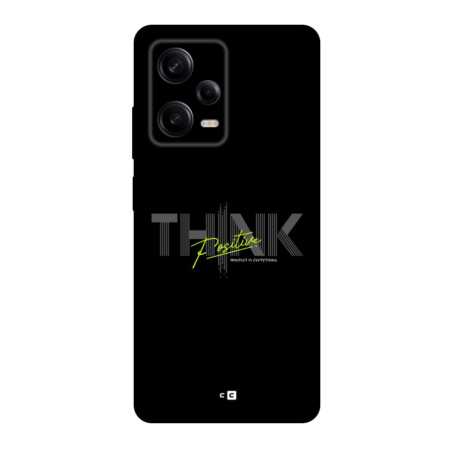 Think Positive Only Back Case for Redmi Note 12 Pro