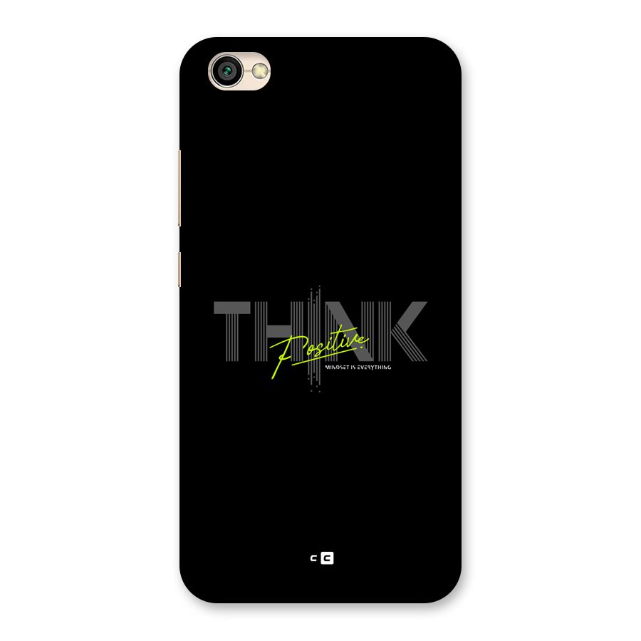 Think Positive Only Back Case for Redmi Y1 Lite