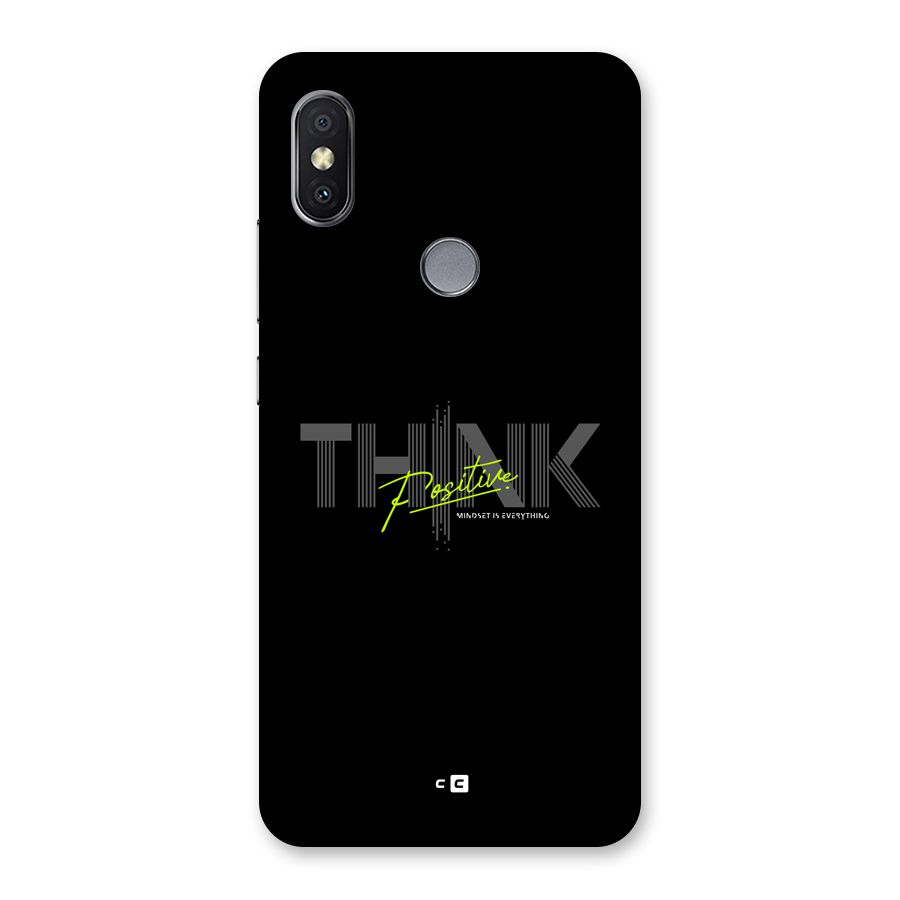 Think Positive Only Back Case for Redmi Y2