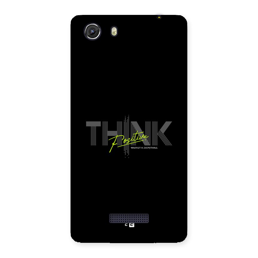 Think Positive Only Back Case for Unite 3