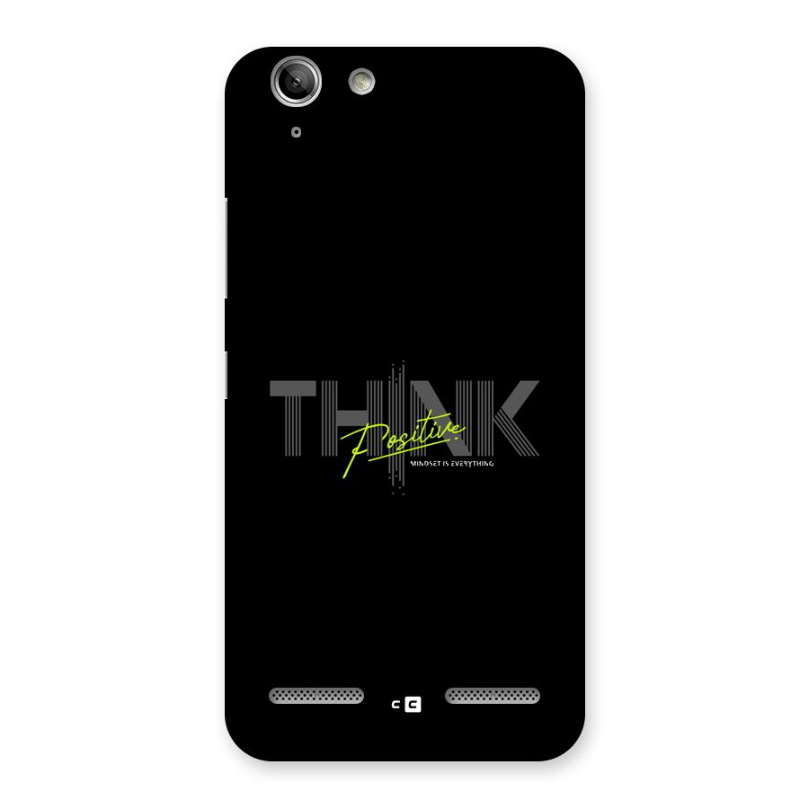 Think Positive Only Back Case for Vibe K5