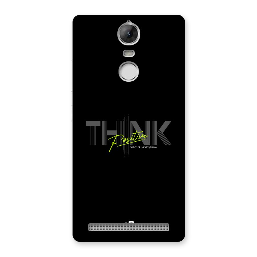 Think Positive Only Back Case for Vibe K5 Note