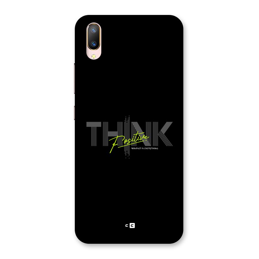 Think Positive Only Back Case for Vivo V11 Pro
